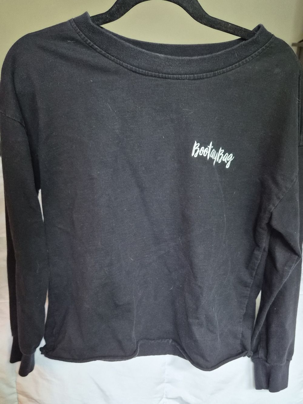 BootayBag Black Crewneck Sweatshirt